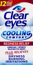 CLEAR EYES COL CMFRT REDNS .5OZ