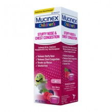 MUCINEX CHLD 4OZ EXP DCONG BRRY