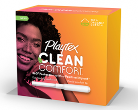 PLAYTEX CLEAN COMFORT SUP 16CT