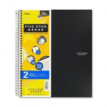 MEAD 5 STAR 2 SUB NOTEBOOK 120C