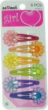 SCUNCI CLIPPIES W/FLOWERS