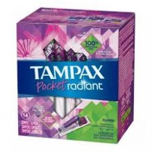 TAMPAX PKT RAD SUP ABS UNS 14CT