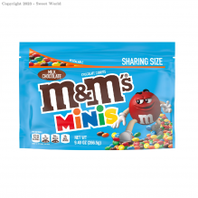 MARS M&M MINIS STND UP 9.4OZ