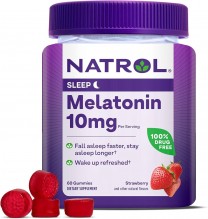 NATROL MELATONIN 10MG 60'S GMMY