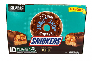 DONUT SHOP K-CUPS SNICKERS 10CT