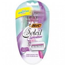 BIC SOLEIL SENSTIVE 3PK DISP WM