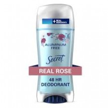 SECRET ALUM FREE DEOD 2.4Z ROSE