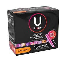 KOTEX U CLICK TAMP S PLUS 16CT