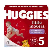 HUGGIES LIL MOVERS SZ5 50CT QQ