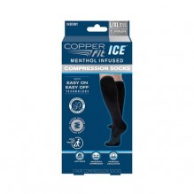 COPPER FIT ICE SOCKKS L/XL 1PR