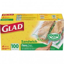 GLAD SANDWICH BAG 12/100CT