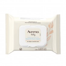 AVEENO HAND/FACE WIPES FF 25CT
