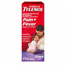 TYLENOL CHILD SUSP 4 OZ GRAPE