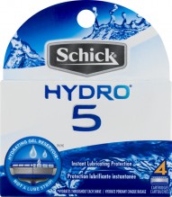 SCHICK HYDRO 5 4CT REFILL MENQQ