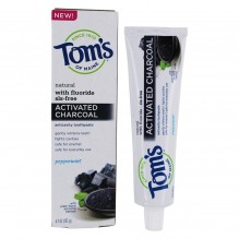 TOM'S 4.7OZ ACT CHARCOAL T/P