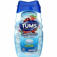 TUMS SMOOTHIE BERRY FUSION 60CT