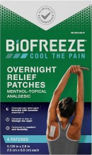 BIOFREEZE OVERNIGHT PATCH 4CT