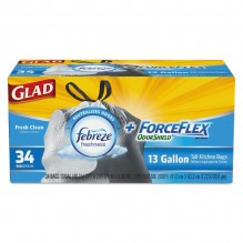 GLAD F-FLX D/STR ODOR 13G 6/34C