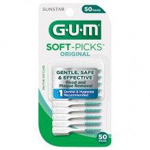 GUM SOFT PICKS ORIGINAL 50CT