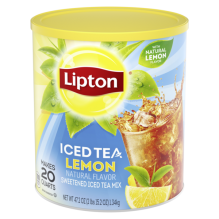 LIPTON ICE TEA MIX 20QT LEMON