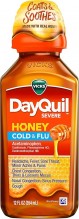 DAYQUIL SEV CLD/FLU HONEY 12OZ