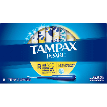 TAMPAX PEARL 8'S REG UNSCENTED