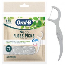 ORAL-B ECO DENATL PICK 75CT MNT