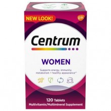 CENTRUM WOMENS 120 CT TABS
