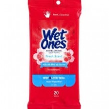 WET ONES ANTI-BAC WIPES FRSH 20