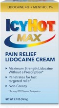 ICY HOT CREAM W/LIDO 2.7OZ NEW