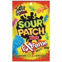 SOUR PATCH EXTREME 7.2OZ BAG