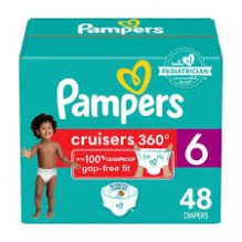 PAMPERS CRUISER SZE-6 360 48CT