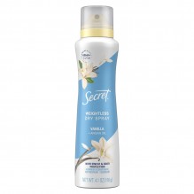 SECRET SPRAY 4.1OZ VANILLA