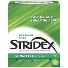 STRIDEX SENSITIVE PADS 90 CT