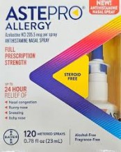 ASTEPRO ALLERGY NASAL 120 TWN