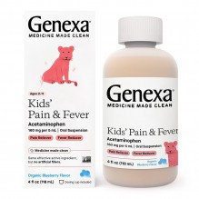 GENEXA CHILD PAIN & FEVER 4OZ
