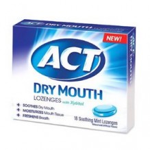 ACT DRY MOUTH LOZENGES 36CT