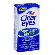 CLEAR EYES CONTCT LENS REL .5QQ