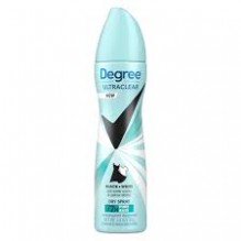 DEGREE 3.8OZ WMN BLK/WHT RAIN