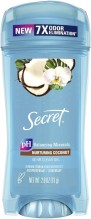 SECRET F/C 2.6OZ CLR GEL COCNUT