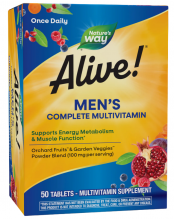 ALIVE MULTI VIT MENS 50'S