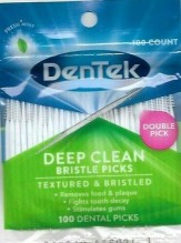 DENTEK PICKS DEEP CLEAN 100CT