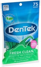 DENTEK PICKS FRSH CLN MINT 75CT