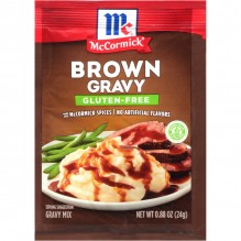 MCCORMICK BROWN GRAVY GLUT FREE