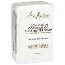 SHEA MOIST BAR SOAP 8Z 100% VCO