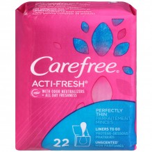 CAREFREE 22 CT THIN UNSCENTED