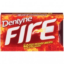 DENTYNE FIRE SPLT 2 FIT 16PC QQ