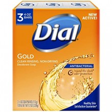DIAL SOAP 4 OZ 4/8PK GOLD