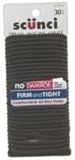 SCUNCI 30CT N/D ELASTICS BLACK