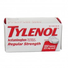 TYLENOL REG STRENGTH 100'S